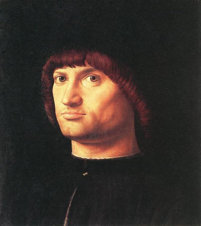 Antonello da Messina Portrait of a Man (Il Condottiere) France oil painting art